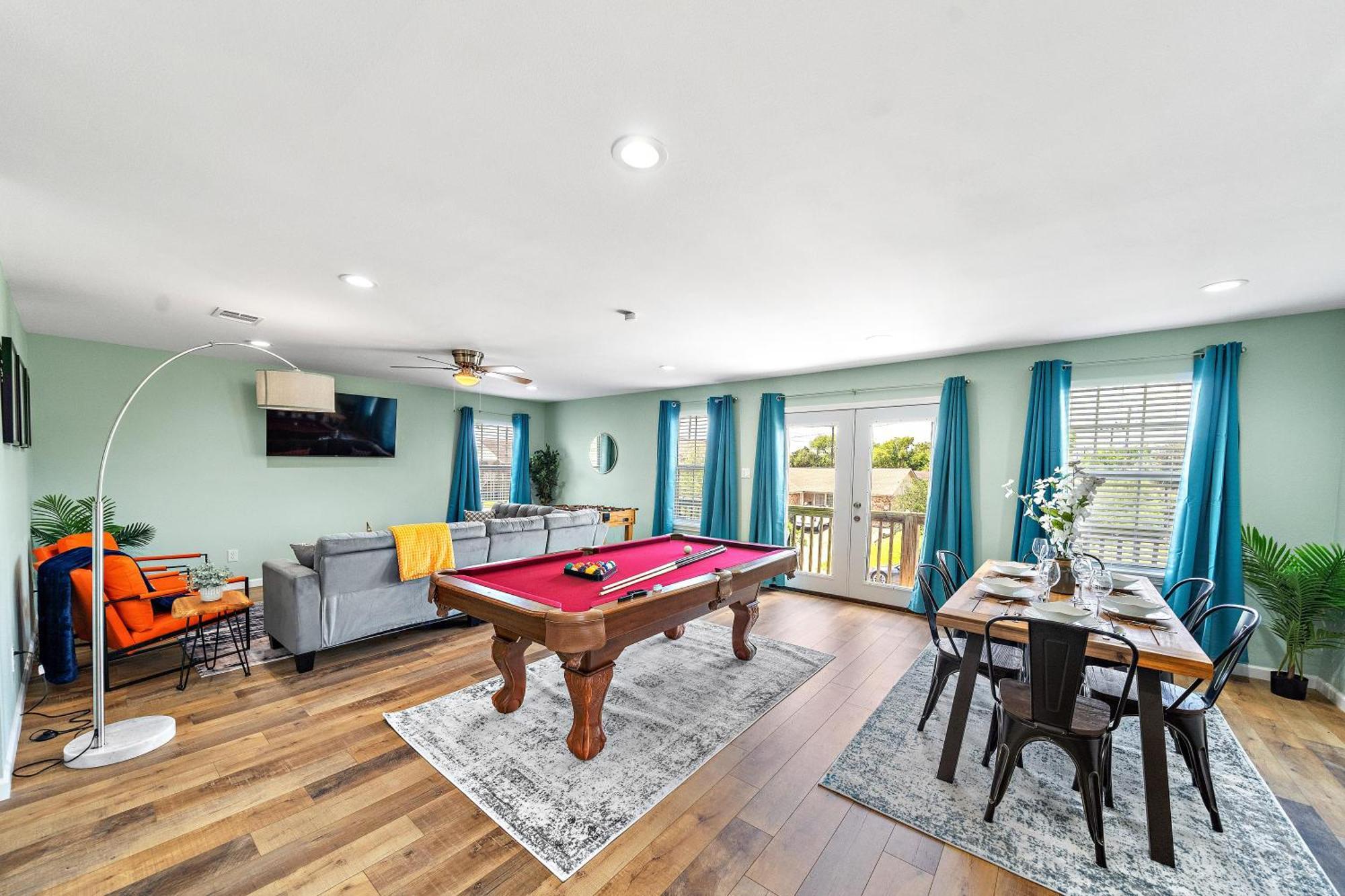 Nr Beach Pier Oasis Game Tables Yard Bbq Galveston Dış mekan fotoğraf
