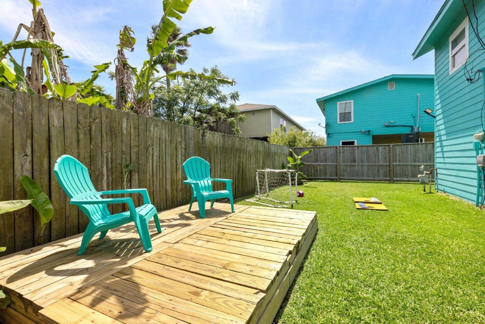 Nr Beach Pier Oasis Game Tables Yard Bbq Galveston Dış mekan fotoğraf